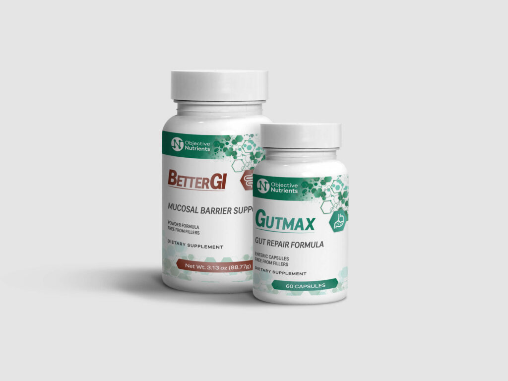 Gutmax And Better GI bottles