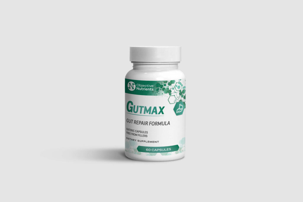 Front of Gutmax supplement