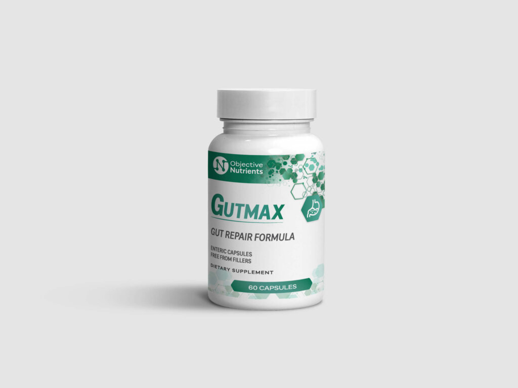 Front of Gutmax supplement